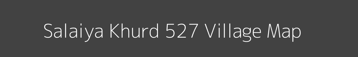 Map of Salaiya Khurd 527 Village in Madhya Pradesh Image