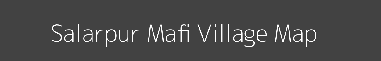 Map of Salarpur Mafi Village in Uttar Pradesh Image