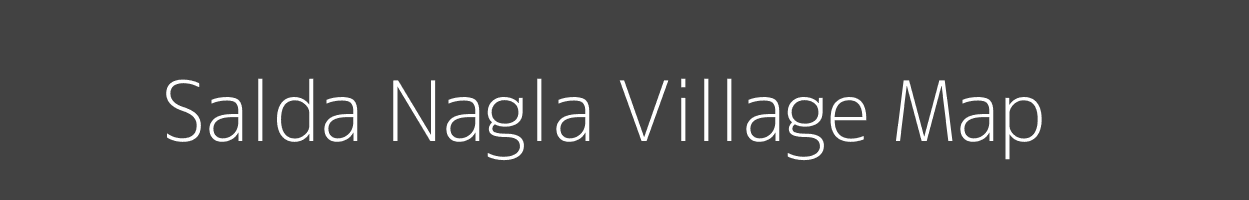 Map of Salda Nagla Village in Uttar Pradesh Image