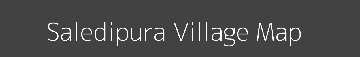 Map of Saledipura Village in Rajasthan Image