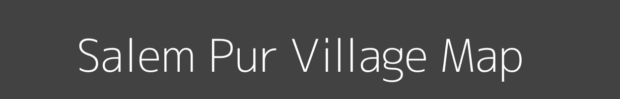 Map of Salem Pur Village in Uttar Pradesh Image