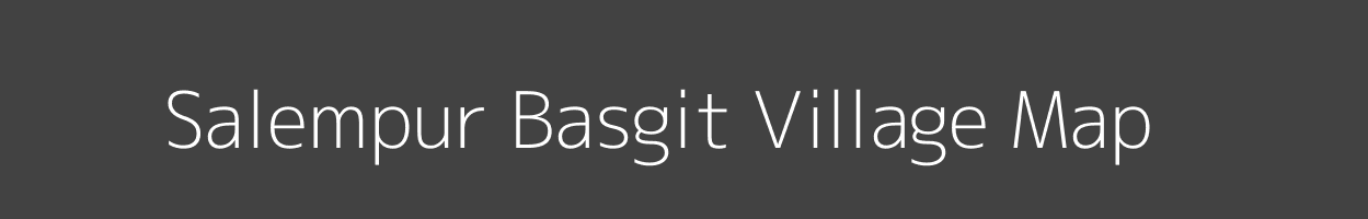 Map of Salempur Basgit Village in Uttar Pradesh Image