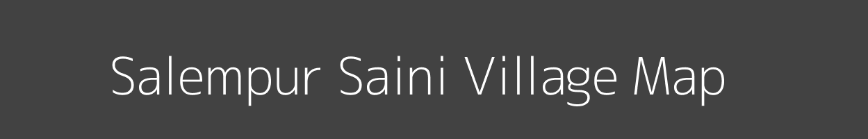 Map of Salempur Saini Village in Bihar Image