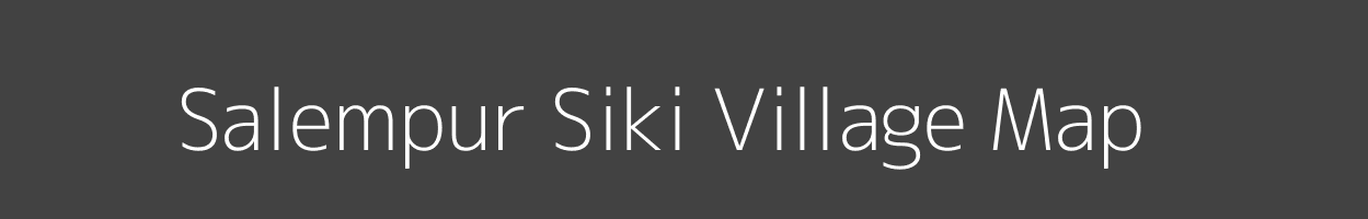 Map of Salempur Siki Village in Uttar Pradesh Image