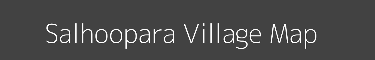 Map of Salhoopara Village in Uttar Pradesh Image