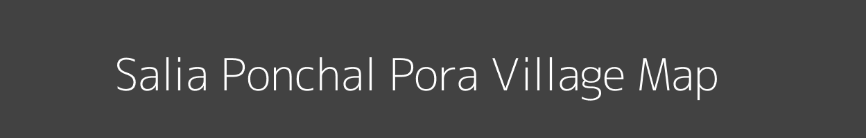 Map of Salia Ponchal Pora Village in Jammu and Kashmir Image