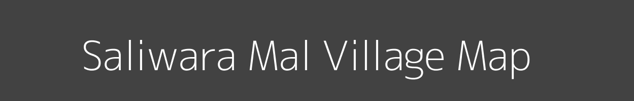 Map of Saliwara Mal Village in Madhya Pradesh Image