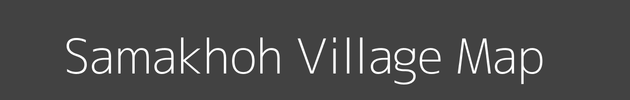 Map of Samakhoh Village in Madhya Pradesh Image