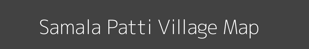 Map of Samala Patti Village in Uttar Pradesh Image