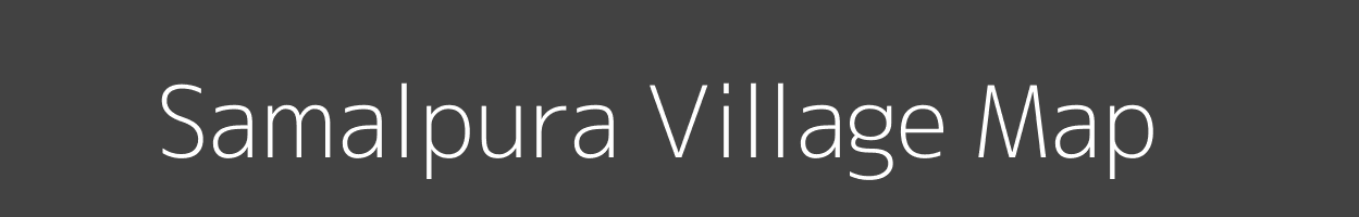 Map of Samalpura Village in Madhya Pradesh Image