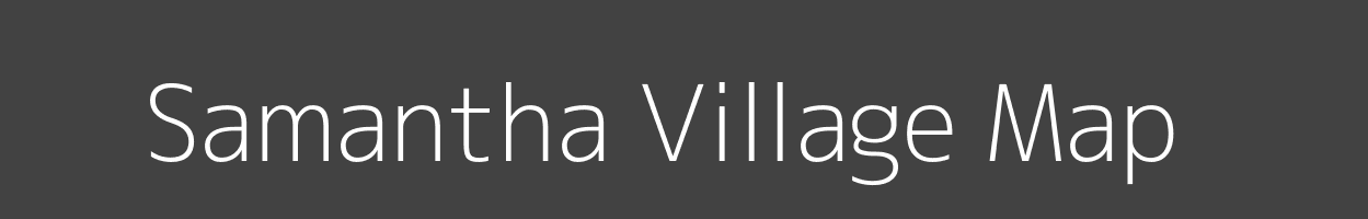 Map of Samantha Village in Uttar Pradesh Image