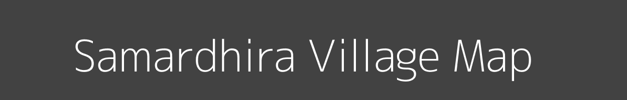 Map of Samardhira Village in Uttar Pradesh Image