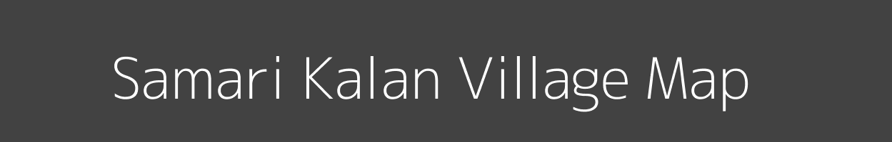 Map of Samari Kalan Village in Uttar Pradesh Image