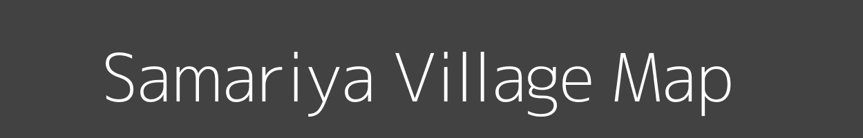 Map of Samariya Village in Madhya Pradesh Image