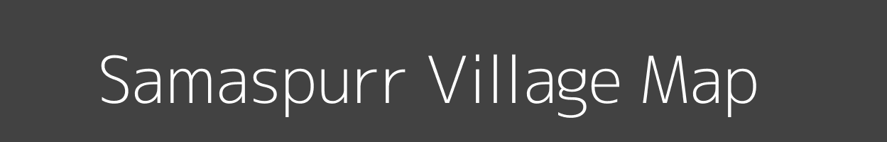 Map of Samaspurr Village in Uttar Pradesh Image