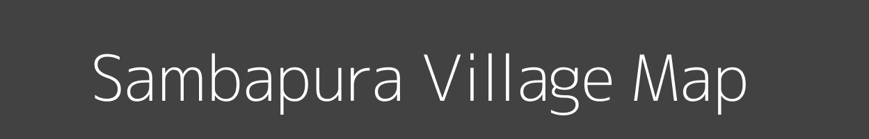 Map of Sambapura Village in Karnataka Image