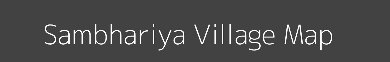 Map of Sambhariya Village in Rajasthan Image