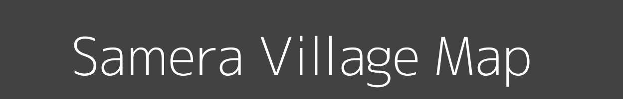 Map of Samera Village in Uttar Pradesh Image