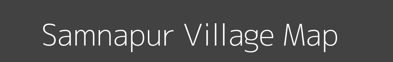 Map of Samnapur Village in Madhya Pradesh Image