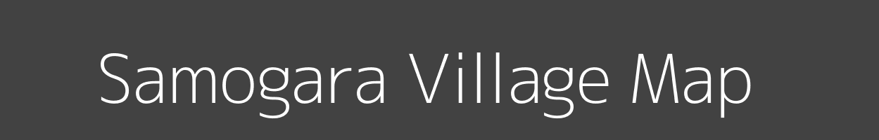 Map of Samogara Village in Uttar Pradesh Image