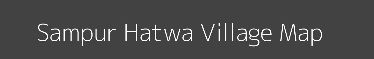 Map of Sampur Hatwa Village in Uttar Pradesh Image