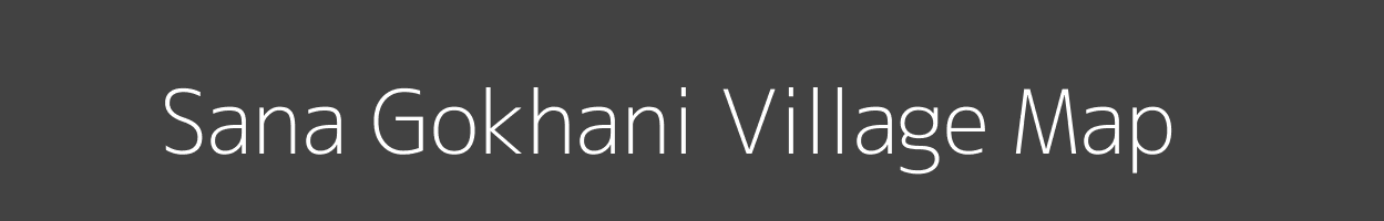 Map of Sana Gokhani Village in Odisha Image