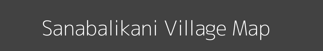Map of Sanabalikani Village in Odisha Image