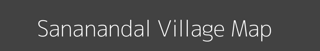 Map of Sananandal Village in Tamil Nadu Image