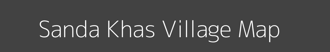 Map of Sanda Khas Village in Uttar Pradesh Image