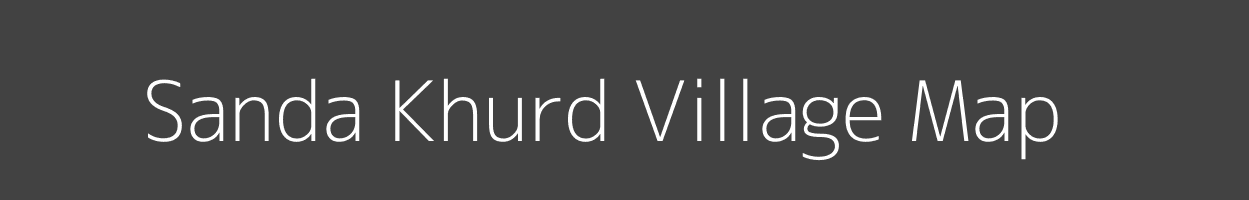 Map of Sanda Khurd Village in Uttar Pradesh Image