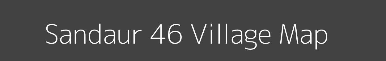Map of Sandaur 46 Village in Punjab Image