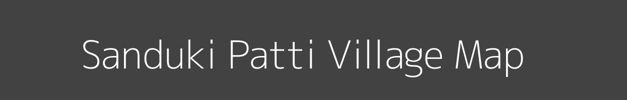 Map of Sanduki Patti Village in Uttar Pradesh Image