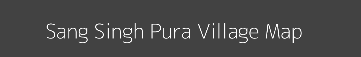 Map of Sang Singh Pura Village in Rajasthan Image