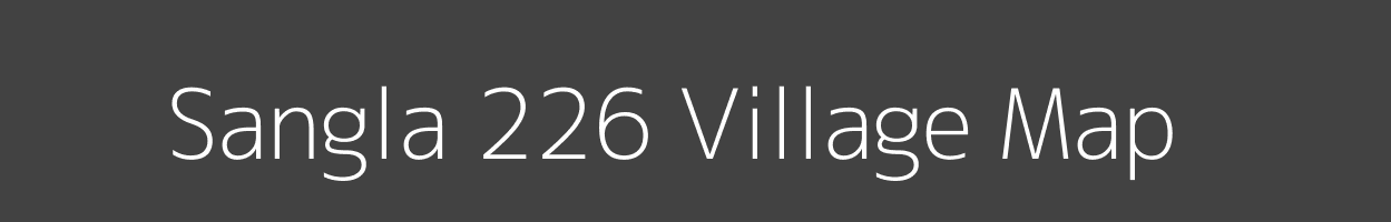 Map of Sangla 226 Village in Punjab Image