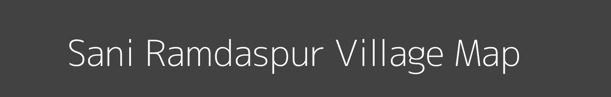 Map of Sani Ramdaspur Village in Bihar Image