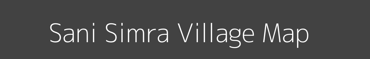 Map of Sani Simra Village in Jharkhand Image