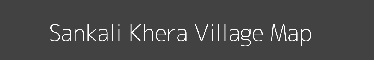 Map of Sankali Khera Village in Rajasthan Image