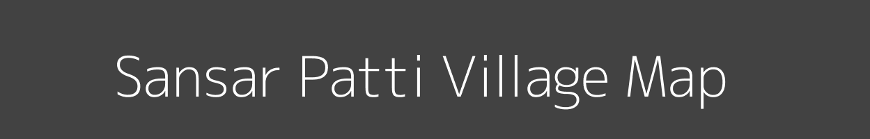 Map of Sansar Patti Village in Uttar Pradesh Image