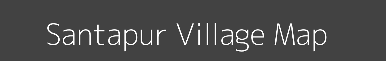 Map of Santapur Village in Madhya Pradesh Image