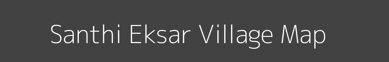 Map of Santhi Eksar Village in Uttar Pradesh Image