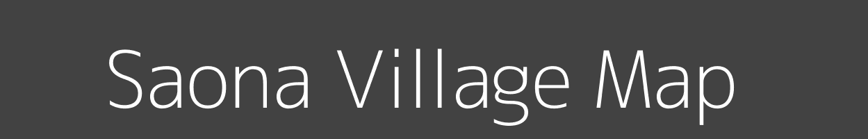 Map of Saona Village in Uttar Pradesh Image