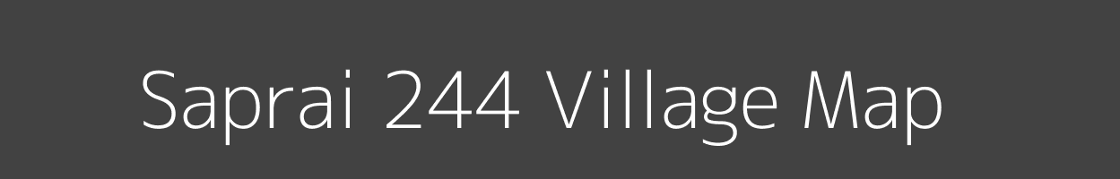 Map of Saprai 244 Village in Punjab Image