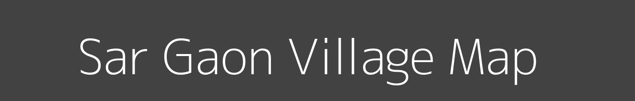 Map of Sar Gaon Village in Uttarakhand Image