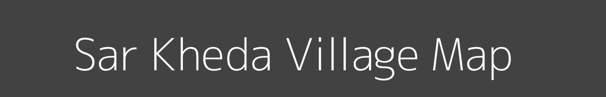 Map of Sar Kheda Village in Madhya Pradesh Image