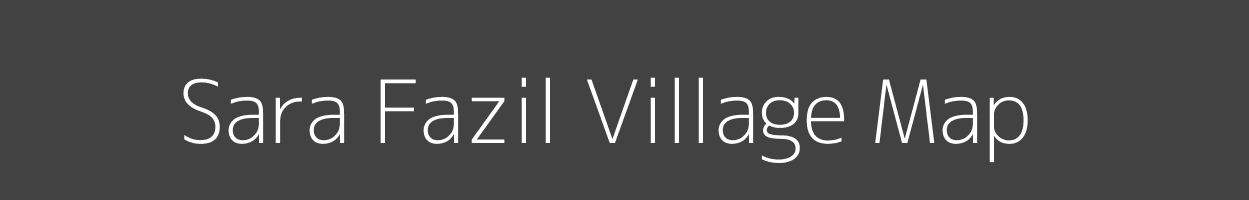 Map of Sara Fazil Village in Bihar Image