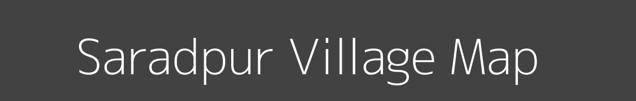 Map of Saradpur Village in Madhya Pradesh Image