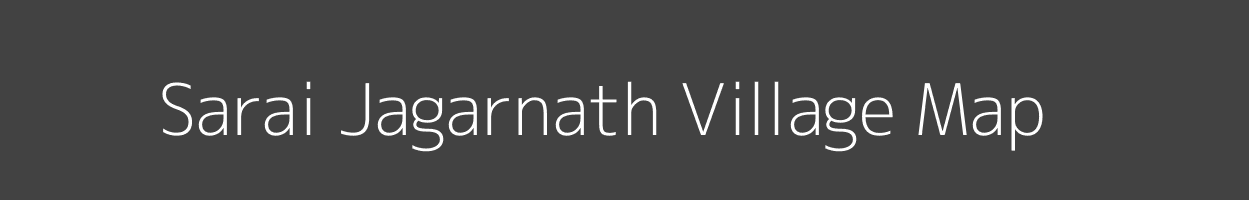 Map of Sarai Jagarnath Village in Uttar Pradesh Image