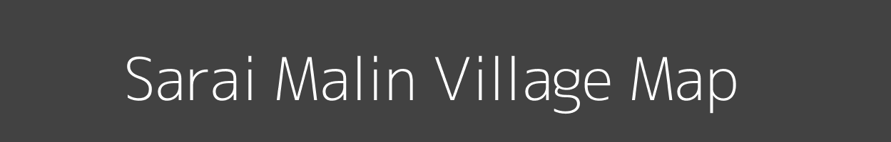 Map of Sarai Malin Village in Uttar Pradesh Image