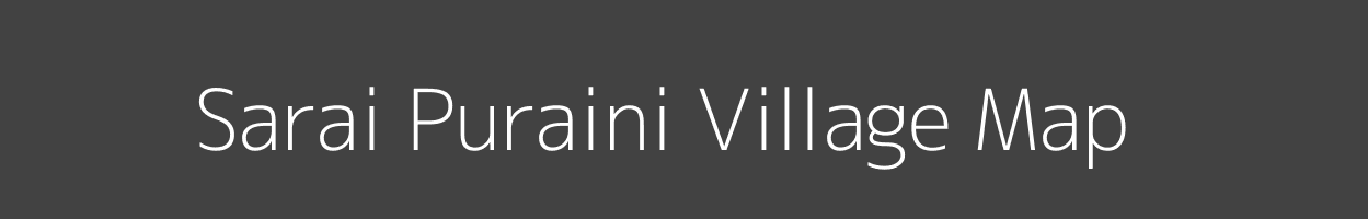 Map of Sarai Puraini Village in Uttar Pradesh Image
