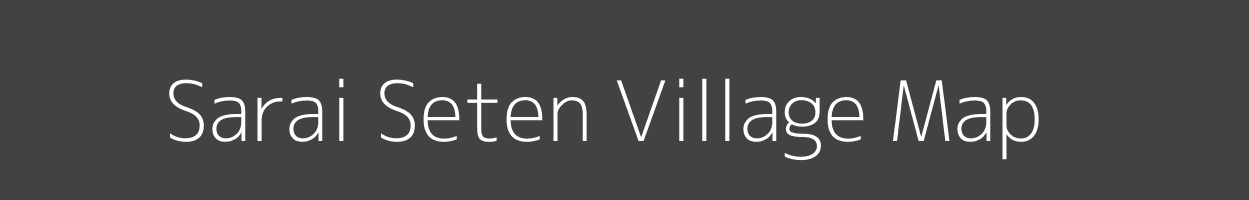 Map of Sarai Seten Village in Uttar Pradesh Image